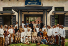 Kweekchsool Muhammadijah (restorasi oleh AI)