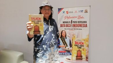 Gol A Gong, duta baca Indonesia