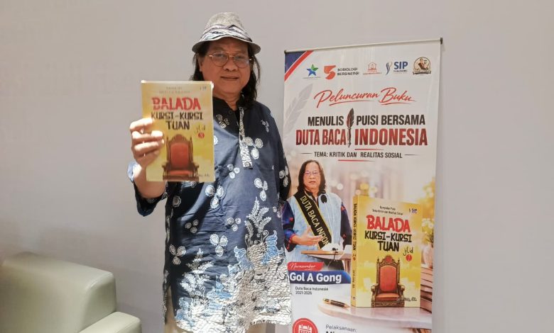 Gol A Gong, duta baca Indonesia